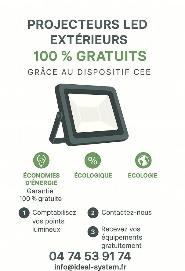 Projecteurs exterieurs